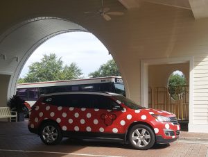Have you heard about the new ‘Minnie Vans’ at Walt Disney World? I recently had the opportunity to experience this new way to get around property.