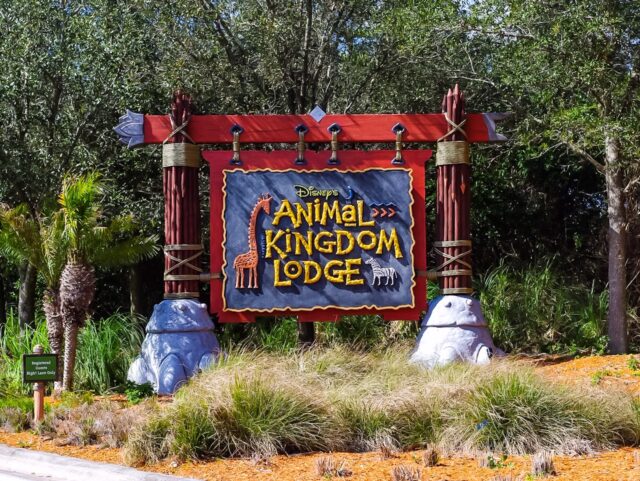 Animal Kingdom Lodge Entrance Sign | Wish Upon a Star With Us