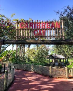 Caribbean Cay Sign at Caribbean Beach Resort