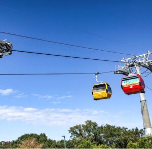 Disney Skyliner at Caribbean Beach Resort