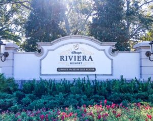 Disney's Riviera Resort Sign