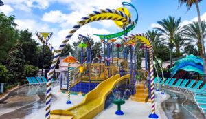 Doubloon Lagoon Water Play Area at Port Orleans Resort French Quarter