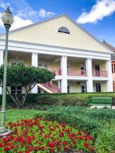 Flowers at Saratoga Springs Resort