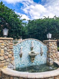 Fountain at Saratoga Springs