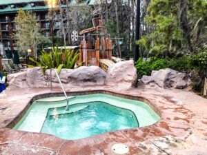 Hot Tub at Wilderness Lodge