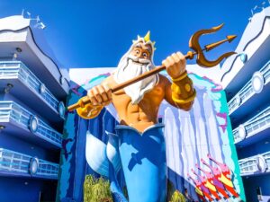 King Triton at Art of Animation