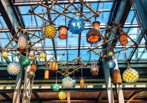 Lobby Chandelier at Disney's Polynesian