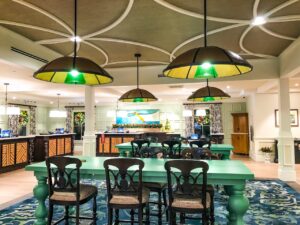 Lobby Seating at Caribbean Beach Resort