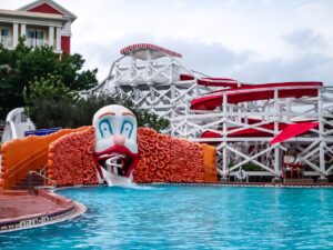 Luna Park Pool Slide at Boardwalk