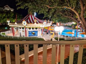 Luna Park Pool at Night