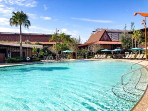 Oasis Pool at the Polynesian Village Resort