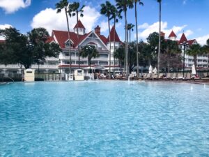 Pool at the Grand Floridian Resort