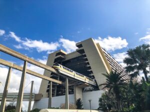 The Monorail at Disney's Contemporary Resort