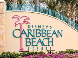 Disney's Caribbean Beach Resort Sign