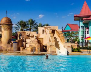 Fuentes del Morro Pool at Caribbean Beach Resort