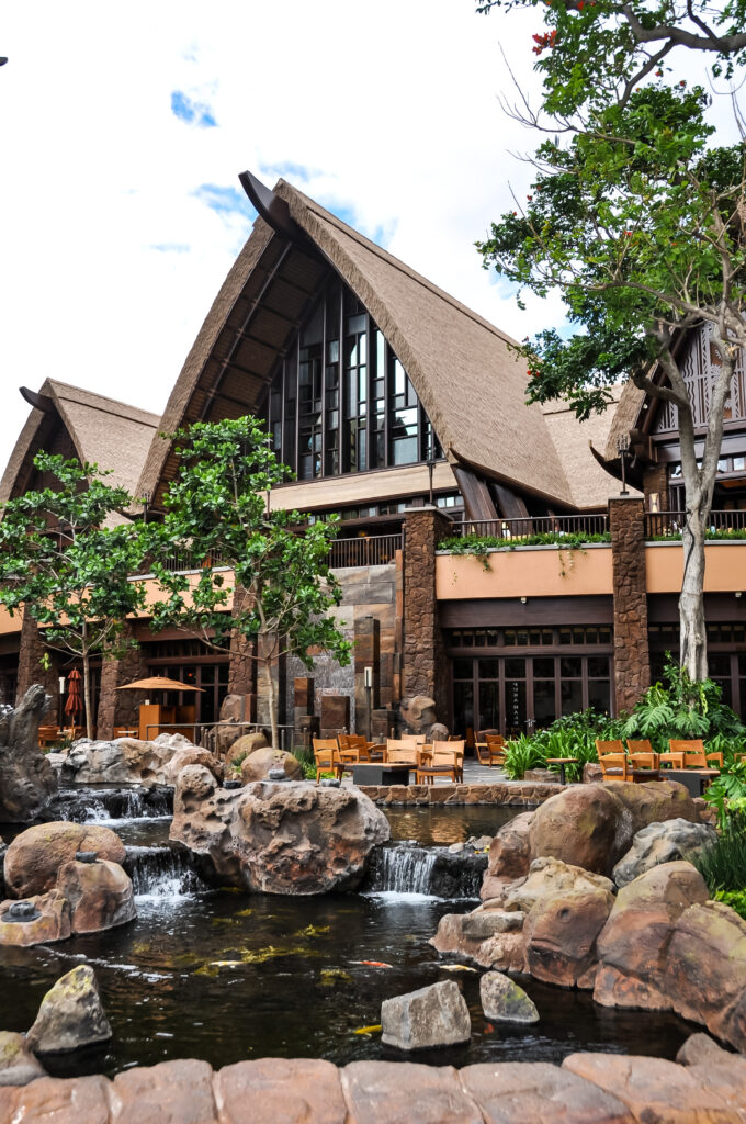 Disney's Aulani Resort Koi Pond (HD) 1 Hour Loop - Here With The Magic