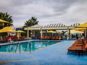 Pool at Paradise Pier Hotel