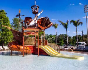 Shipwreck Play Area at Caribbean Beach Resort