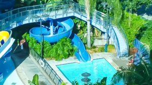 Water Slide at Disneyland Hotel