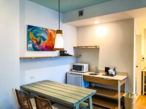 Kitchenette in Suites at Surfside