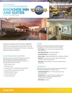 Dockside Inn & Suites Fact Sheet