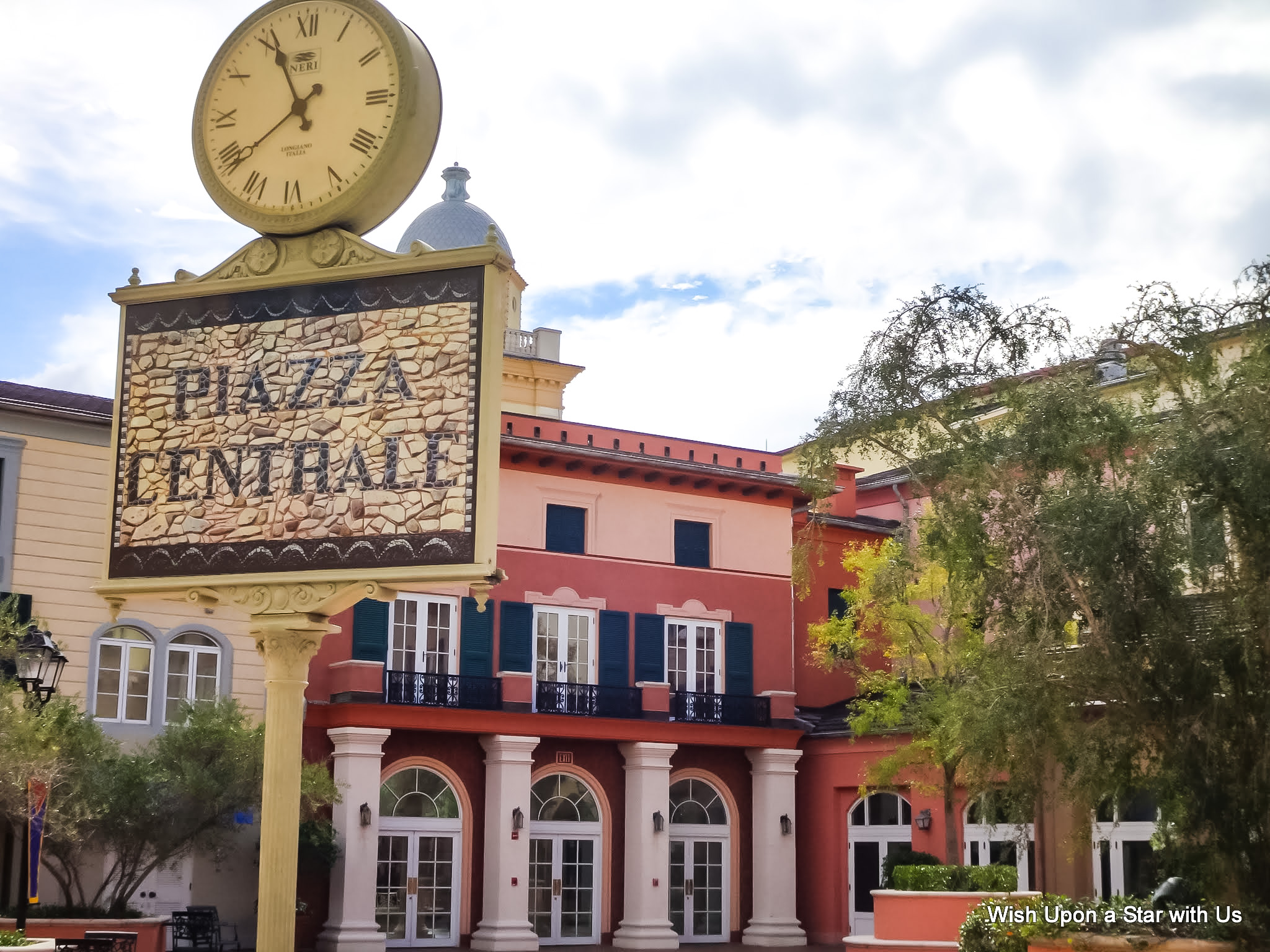 Piazza Centrale At Portofino Bay Hotel Wish Upon A Star With Us