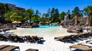 Pool Area at Portofino Bay Hotel