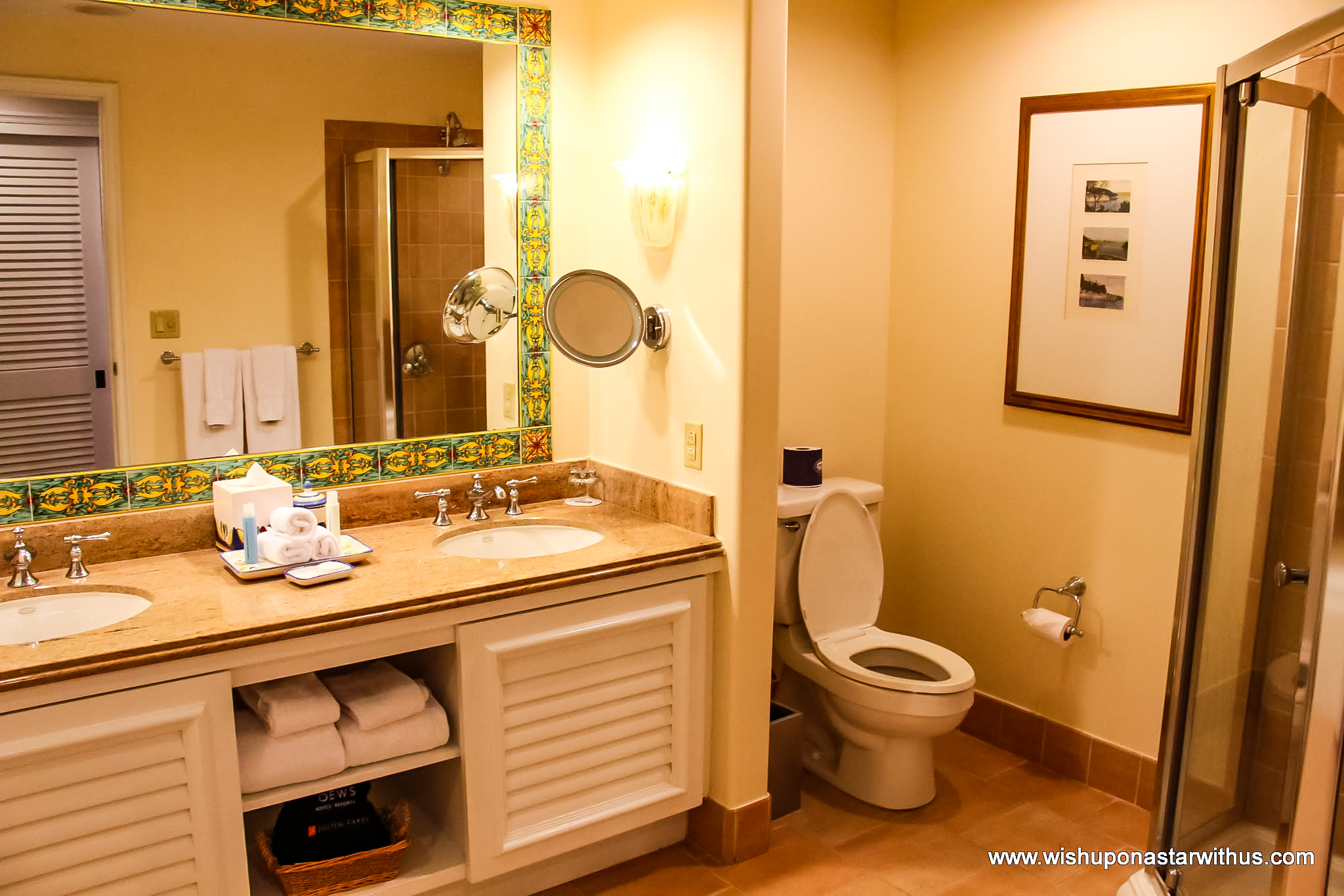 Portofino Bay Hotel Bathrooms Wish Upon A Star With Us