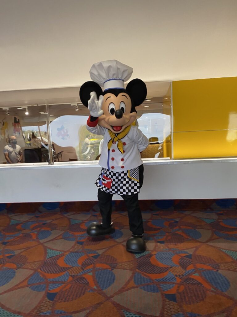 Mickey at Chef Mickey