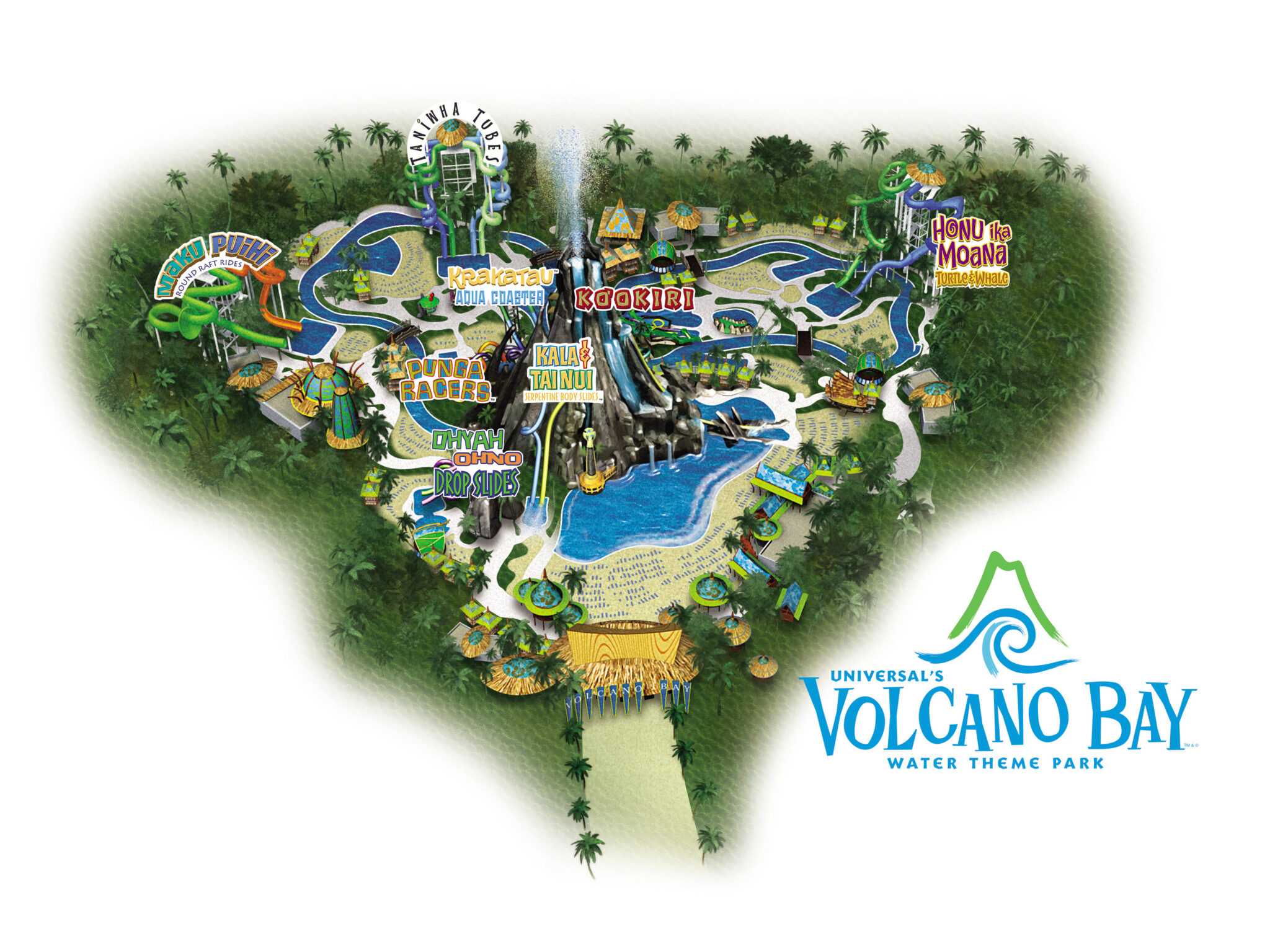 Volcano Bay Map Wish Upon a Star With Us