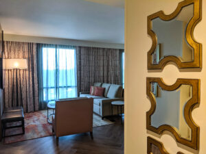 Tower Deluxe Suite at Coronado Springs - Living Room