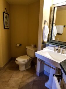 Bathroom in Boulder Ridge 1-Bedroom Villa