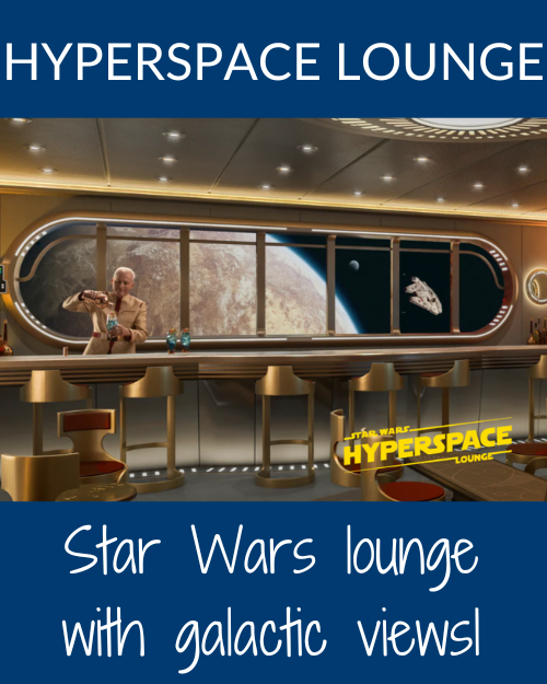 Disney Wish - Hyperspace Star Wars Lounge
