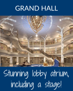 Grand Hall on the Disney Wish