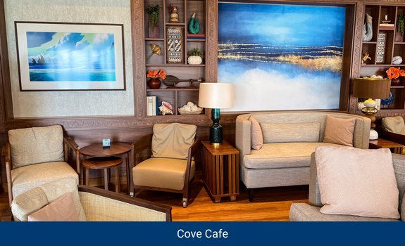 Cove Cafe on the Disney Wish