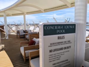 Concierge Private Sundeck on the Disney Wish