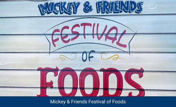Mickey & Friends Festival of Foods on the Disney Wish
