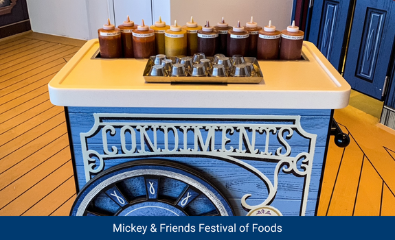 Mickey & Friends Festival of Foods on the Disney Wish
