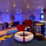 Mickey and Minnie Captain's Deck in the Oceaneer Club on Disney Wish