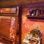 Rapunzel's Art Studio in the Oceaneer Club on Disney Wish