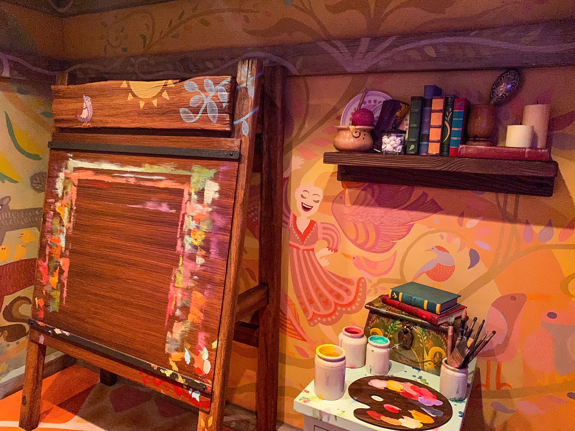 Rapunzel's Art Studio in the Oceaneer Club on Disney Wish | Wish Upon a  Star With Us