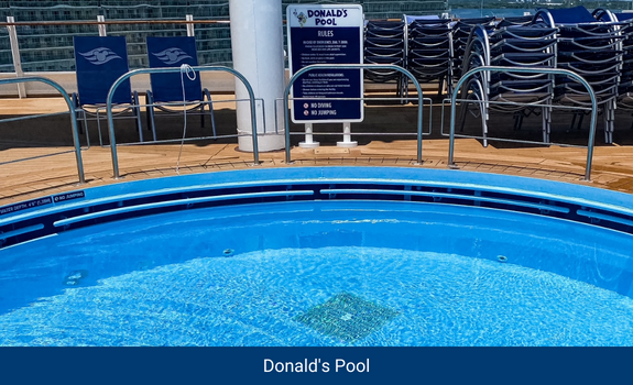 Donald's Pool on the Disney Wish