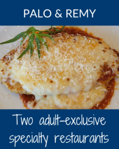Palo & Remy Adult Dining on Disney Dream