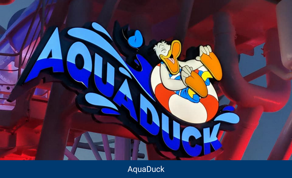 AquaDuck on the Disney Dream