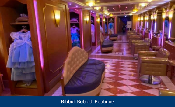 Bibbiddi Bobbidi Boutique on Disney Dream