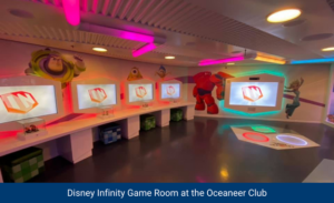 Disney Infinity Game Room on Disney Dream