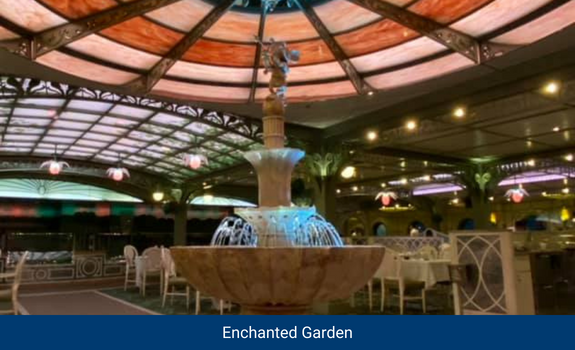 Enchanted Garden on Disney Dream
