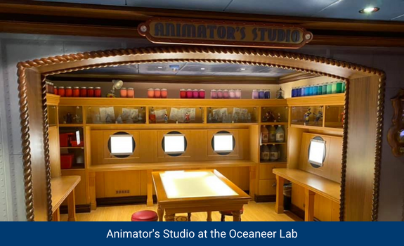Oceaneer Lab Kids Club on Disney Dream
