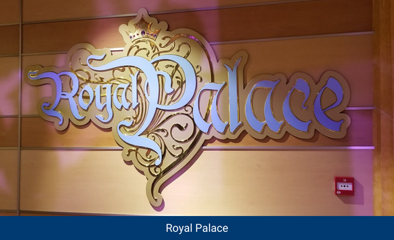 Royal Palace on Disney Dream