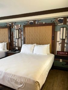 Beds at Wilderness Lodge